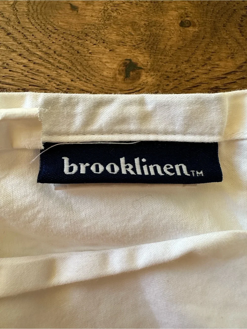 Brooklinen 100% Cotton White Flat Sheet Twin XL